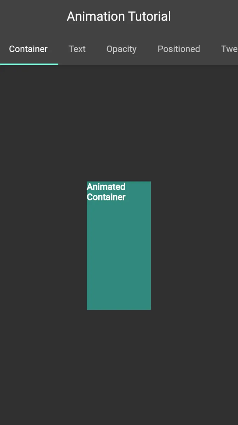 animation page