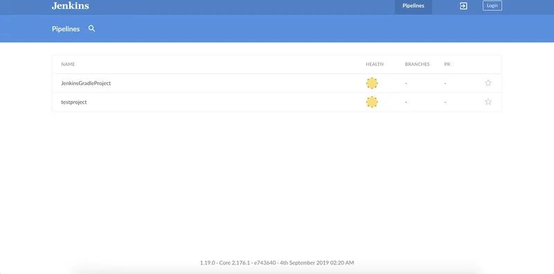 building a docker container