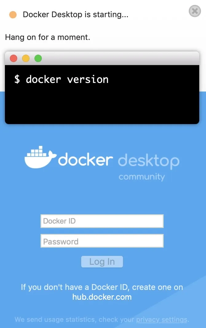 get docker