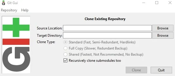 git clone