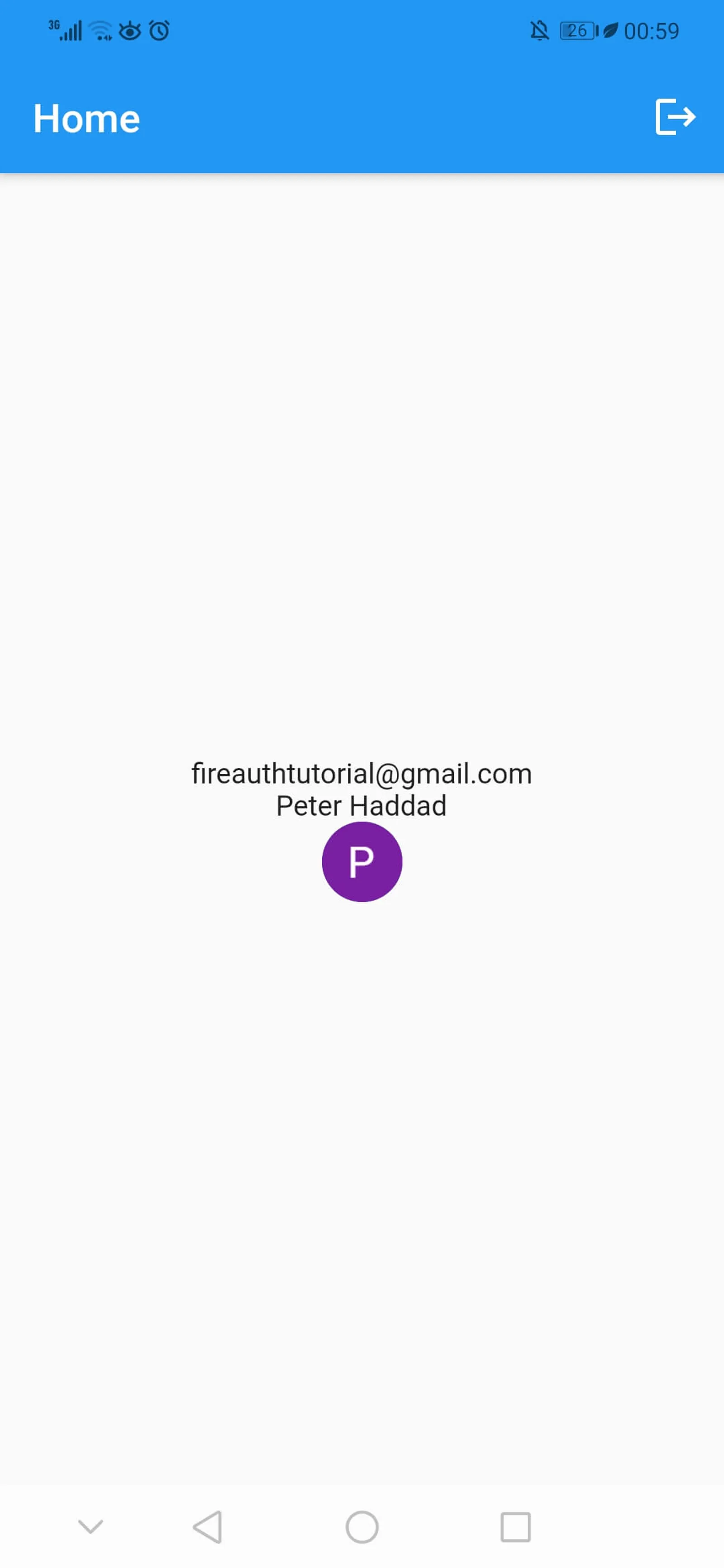 firebase flutter google sign in