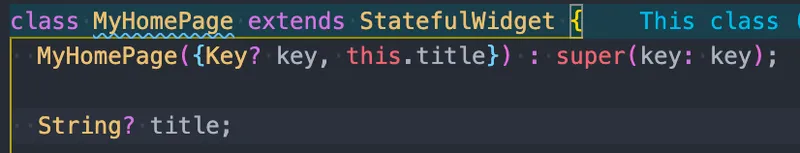 using lint rules in flutter