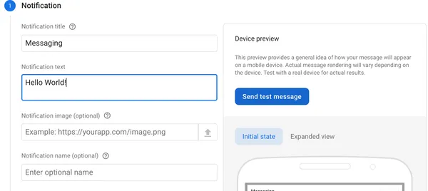 fcm cloud messaging flutter