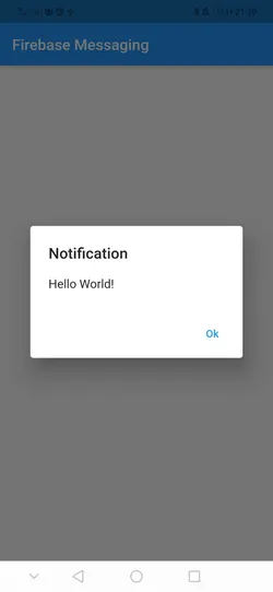 fcm cloud messaging flutter