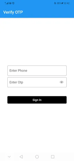 firebase auth phone flutter