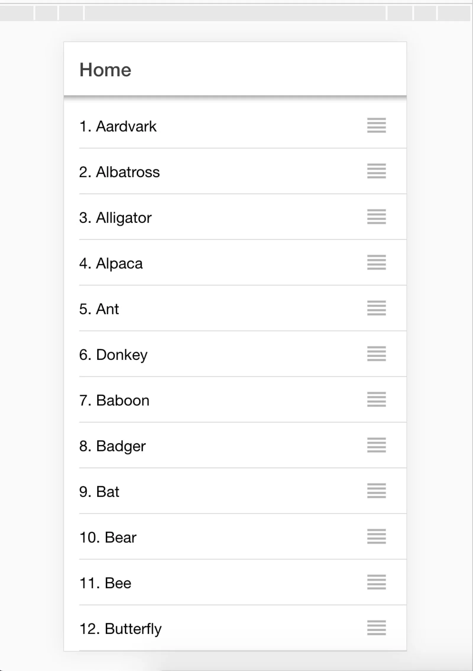 ionic reorder list