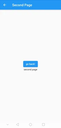 navigating screen flutter