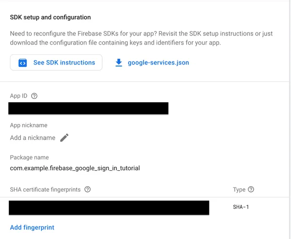 firebase auth google sign in flutter