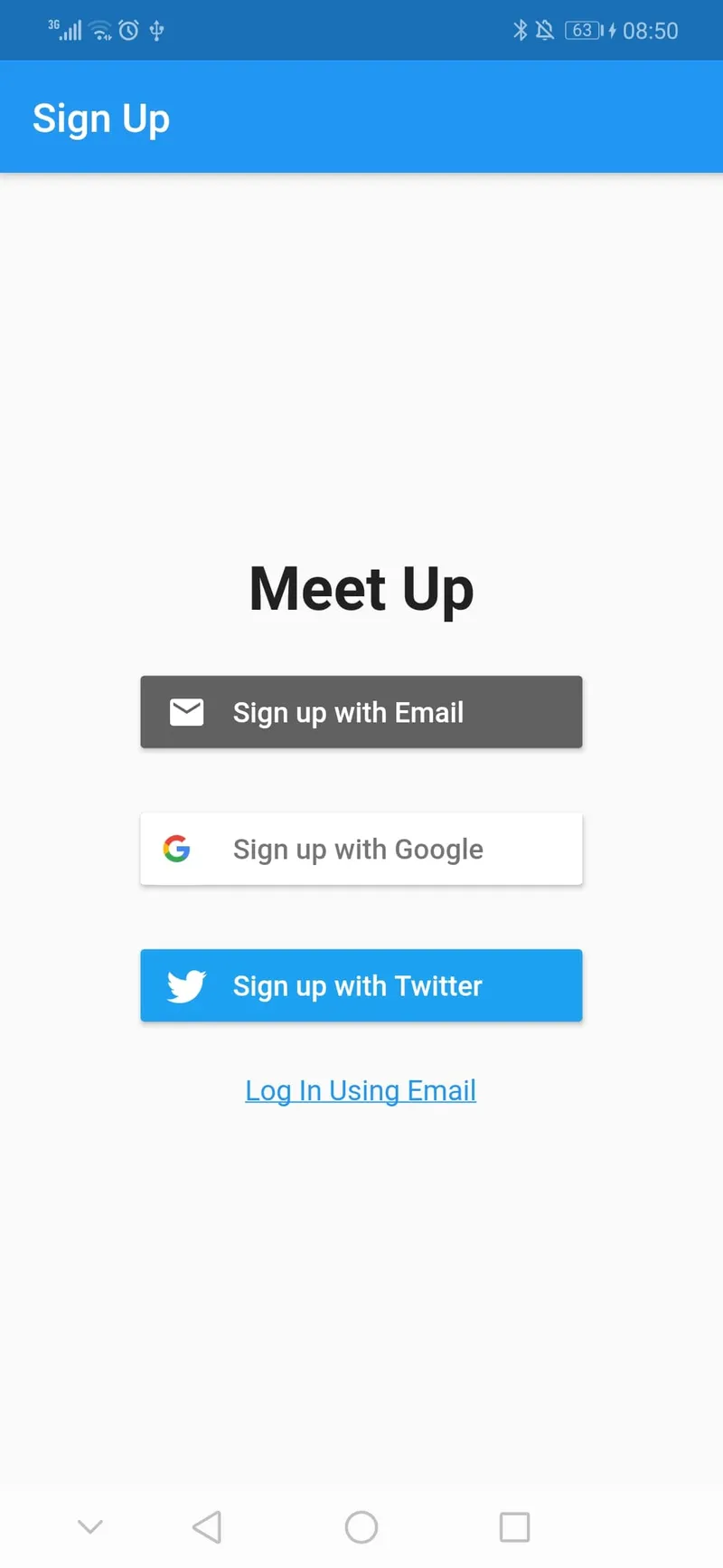 using firebase auth in flutter